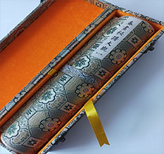 中卫书画装裱案例